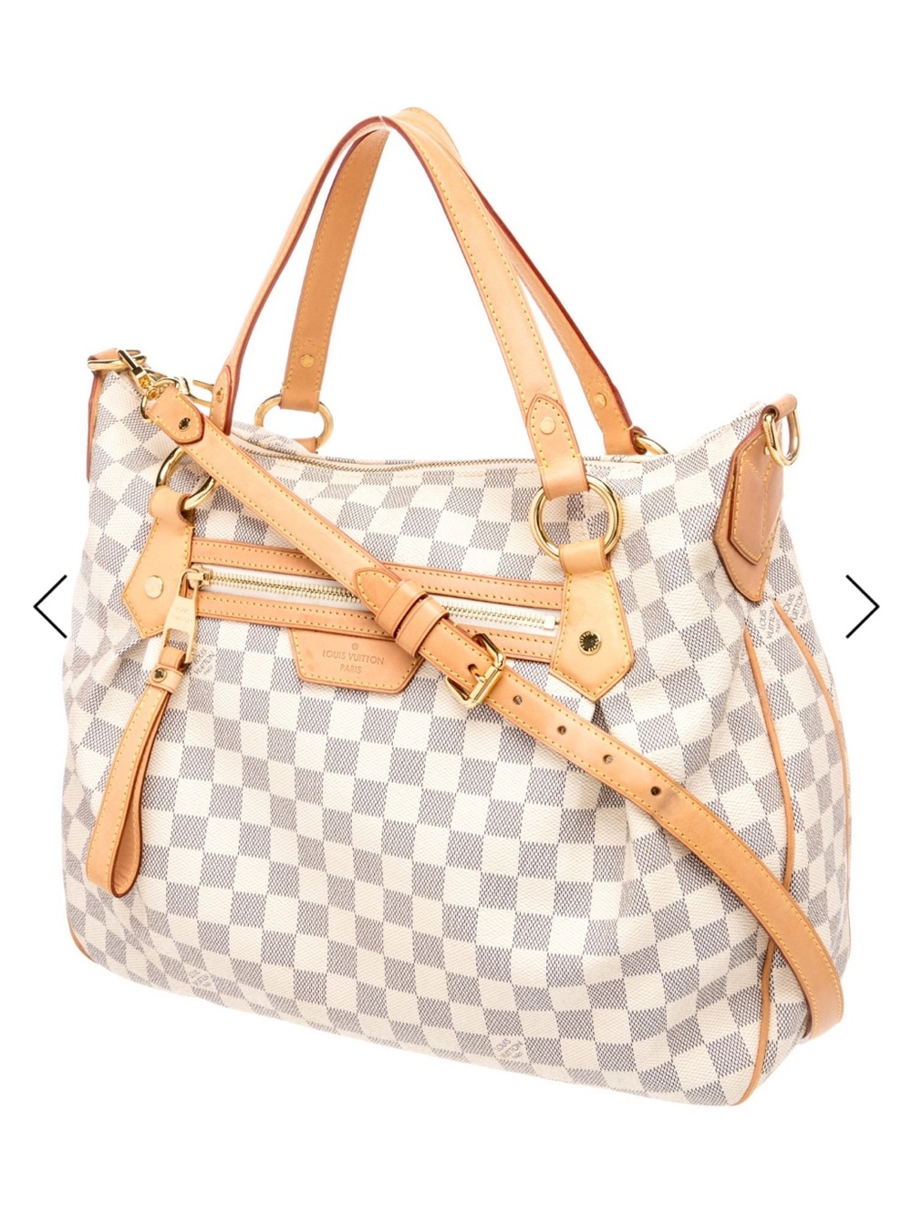 Louis Vuitton Evora MM Damier Azur M41133 handbag, used but great condition! - Picture 3 of 9